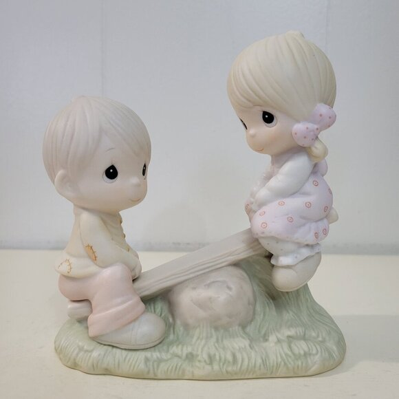 Precious Moments "Love Lifted Me" Jonathan David 1978 Thailand - Picture 1 of 8